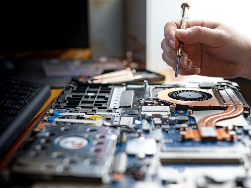 Notebook repair